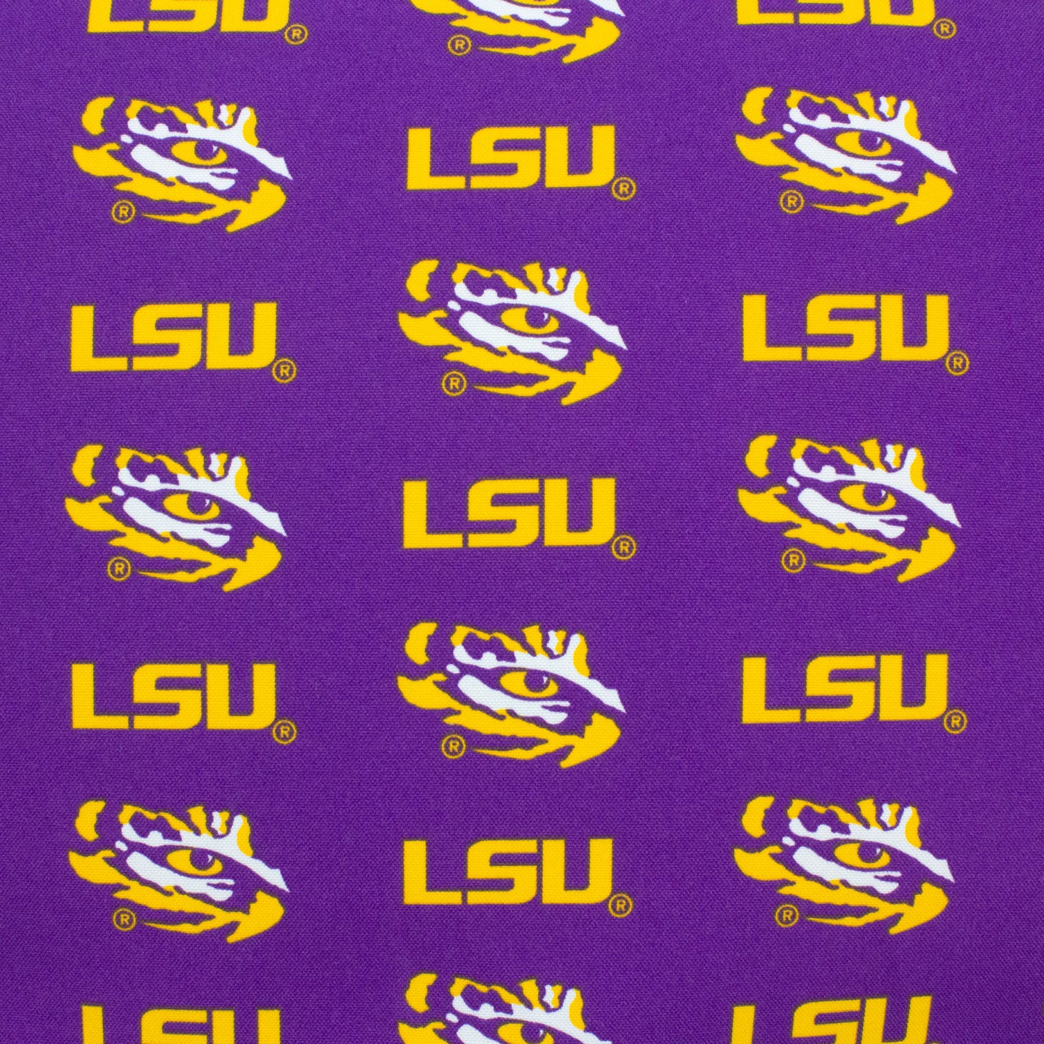 LSU Tigers Two Piece Chair Cushion