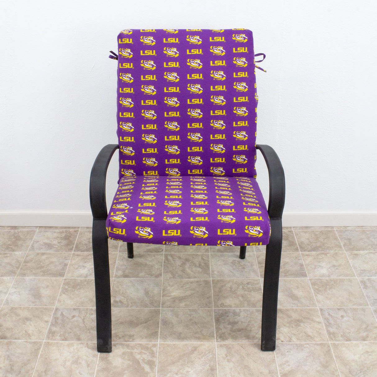 LSU Tigers Two Piece Chair Cushion