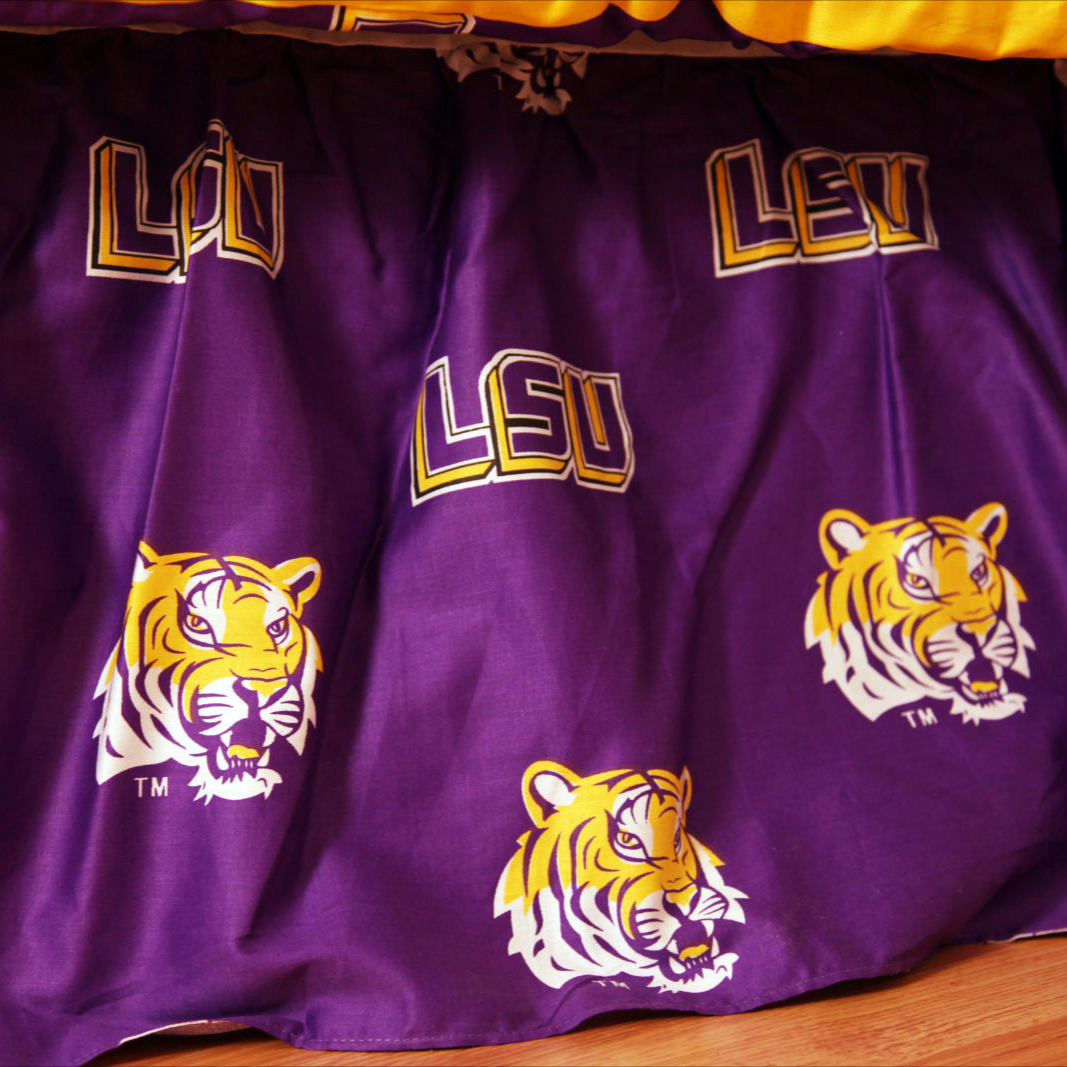 LSU Tigers Dust Ruffle