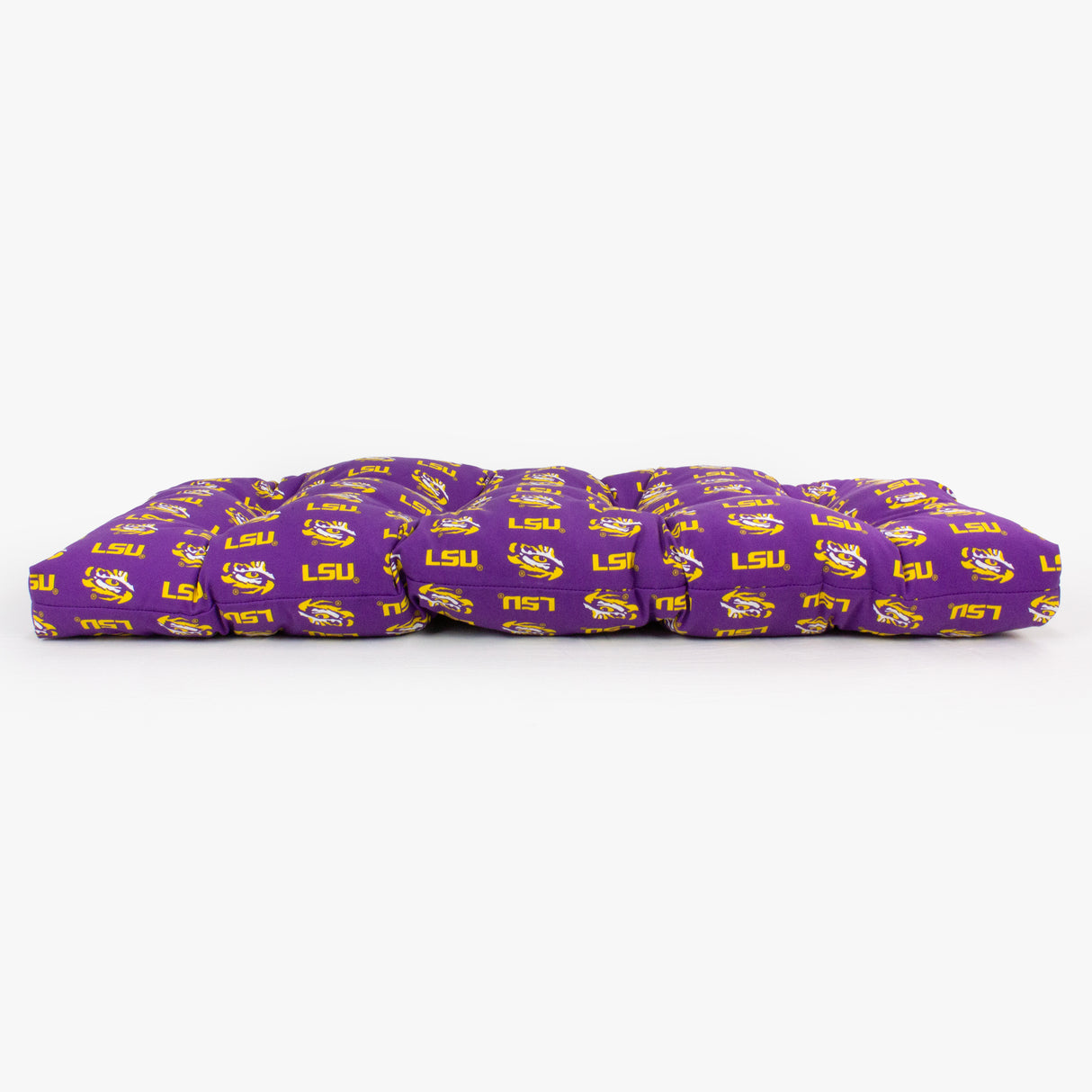 LSU Tigers Settee Cushion, Patio Bench Cushion