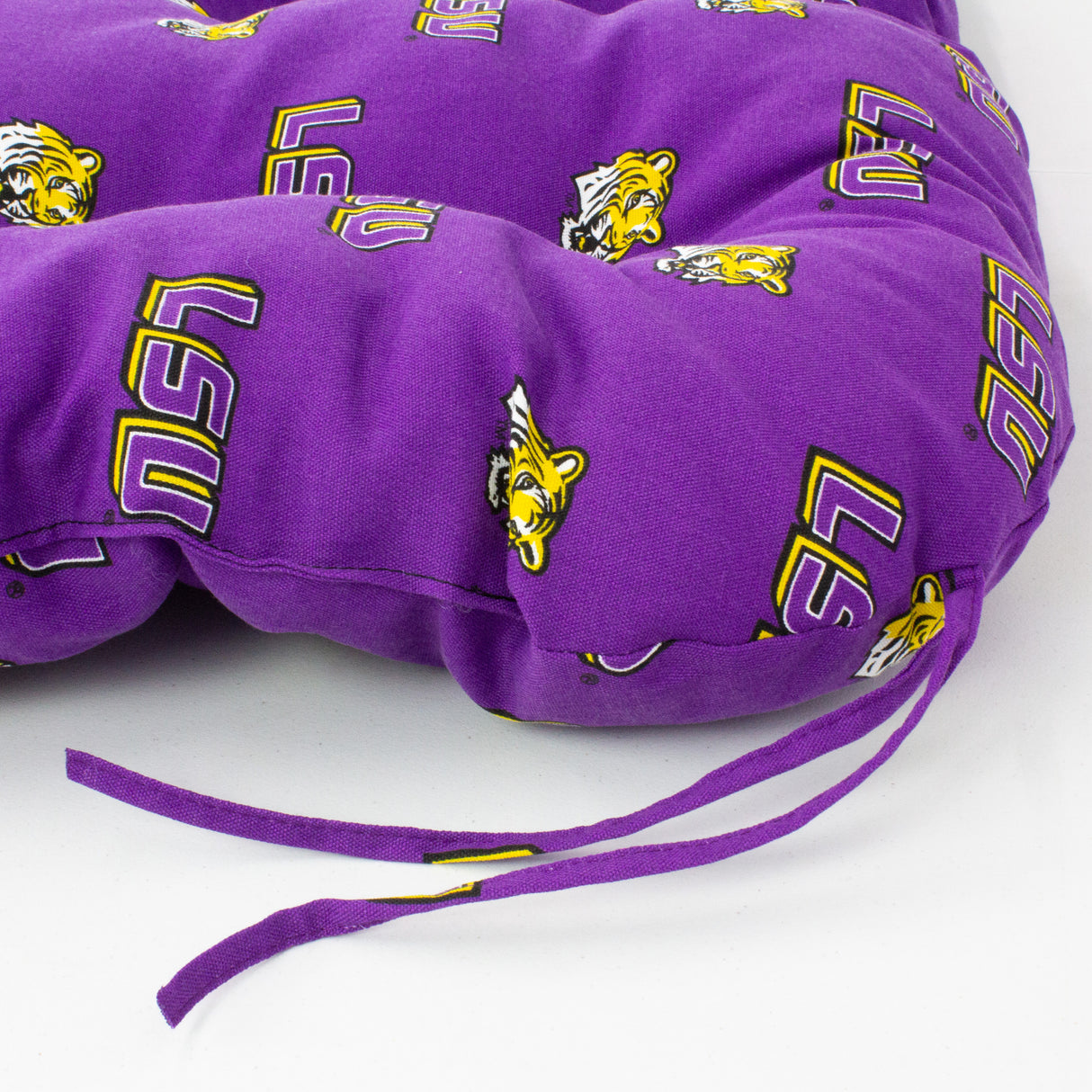 LSU Tigers Settee Cushion, Patio Bench Cushion