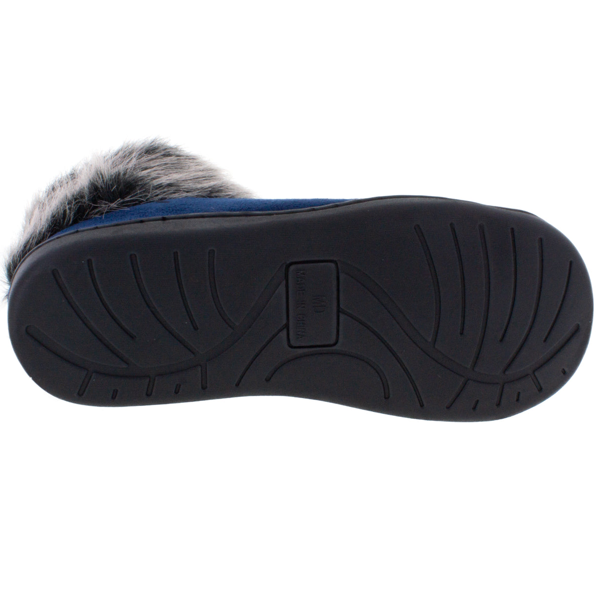 Michigan Wolverines Faux Sheepskin Furry Top Slipper