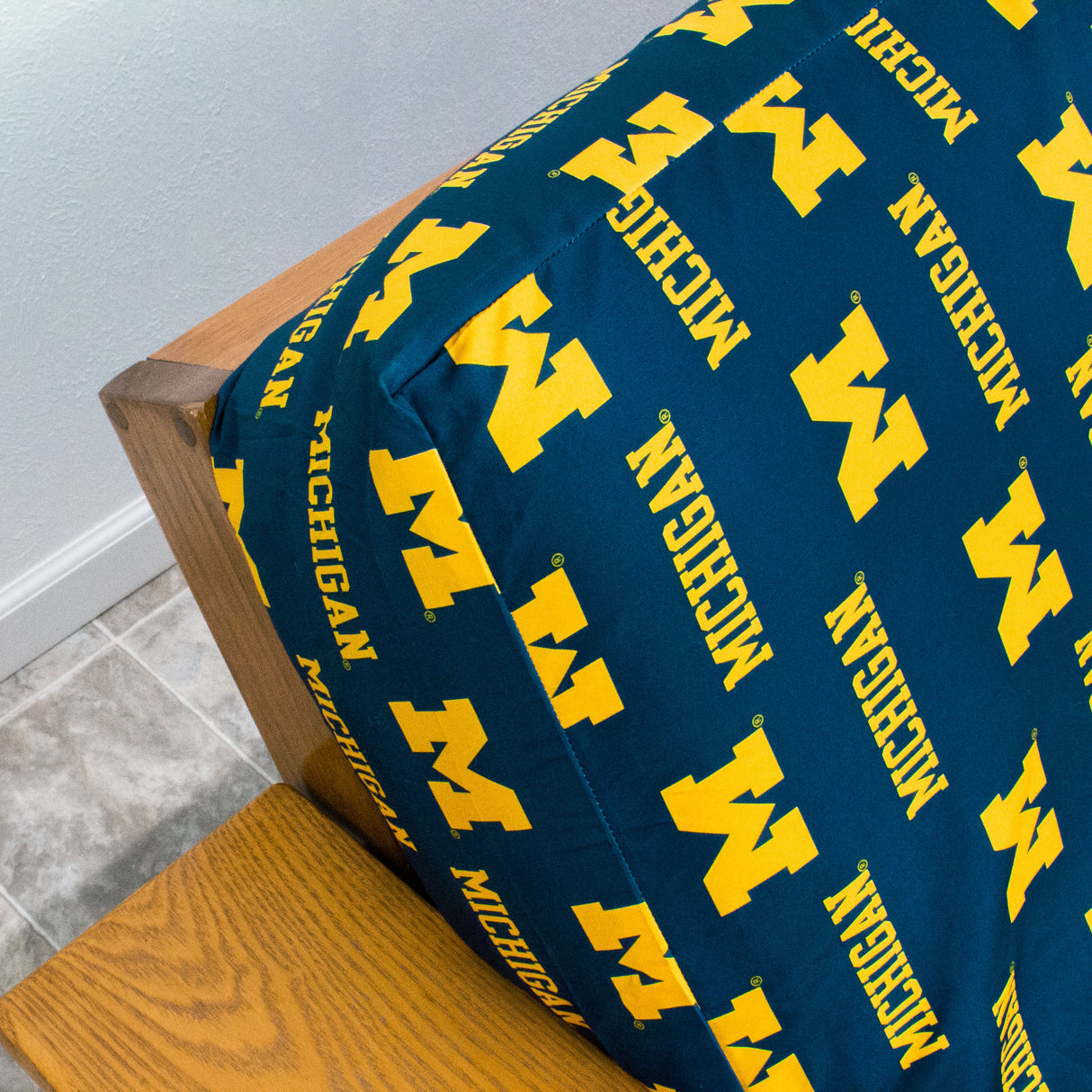 Michigan Wolverines Futon Cover