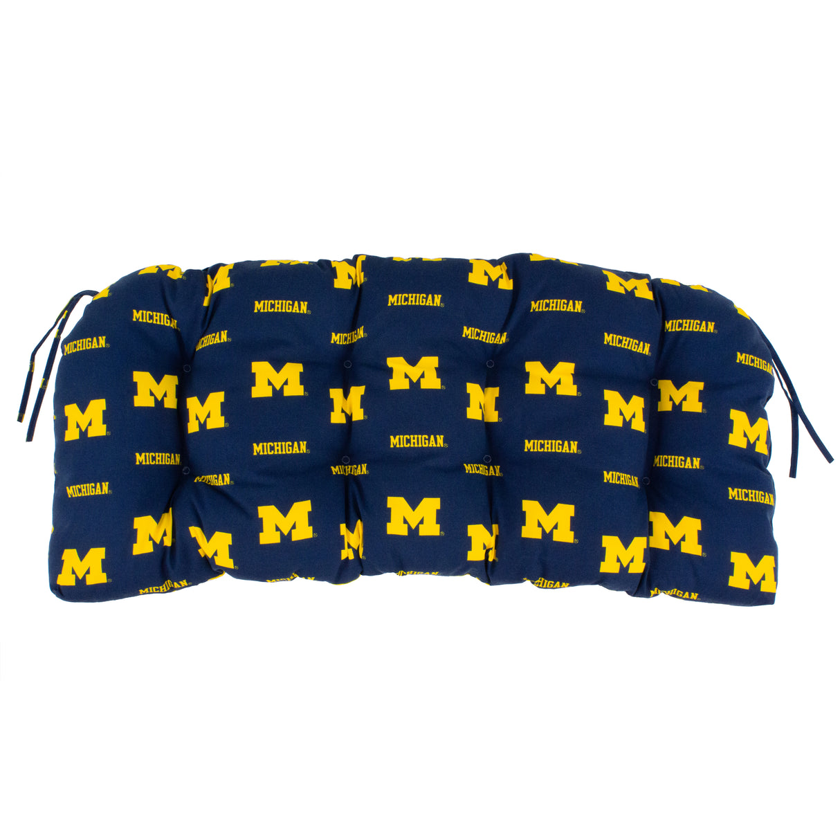 Michigan Wolverines Settee Cushion