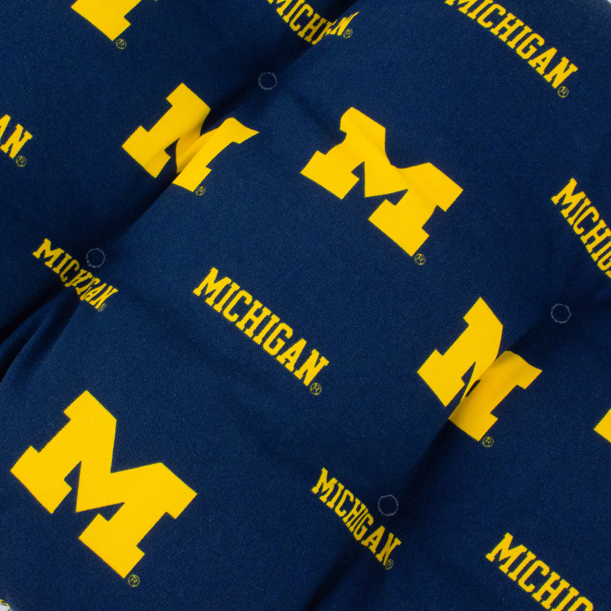 Michigan Wolverines Settee Cushion