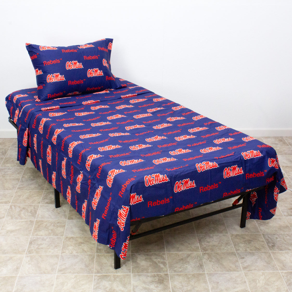 Ole Miss Rebels Sheet Set