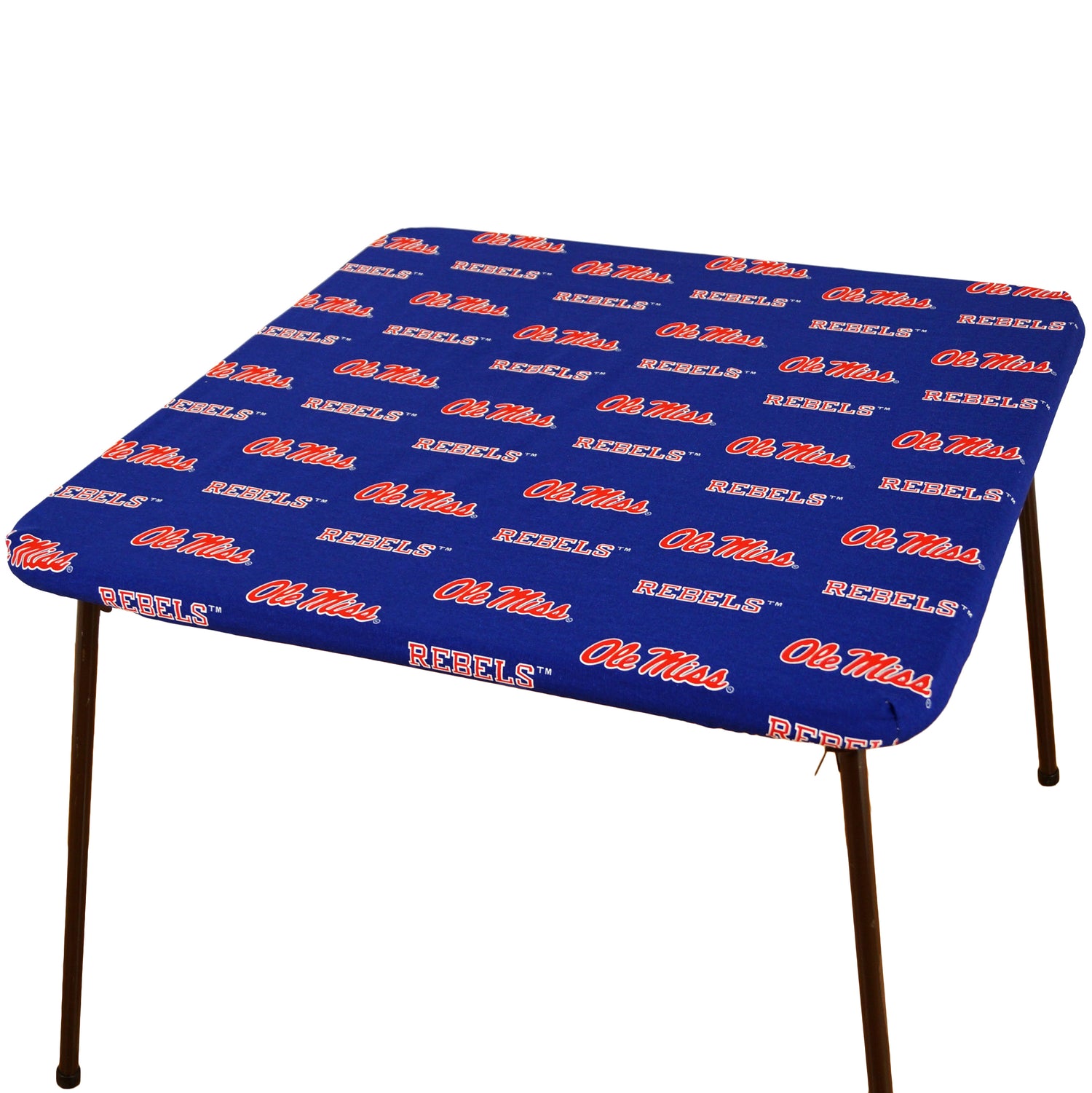 Ole Miss Rebels Fitted Table Cover / Tablecloth:  3 Sizes Available