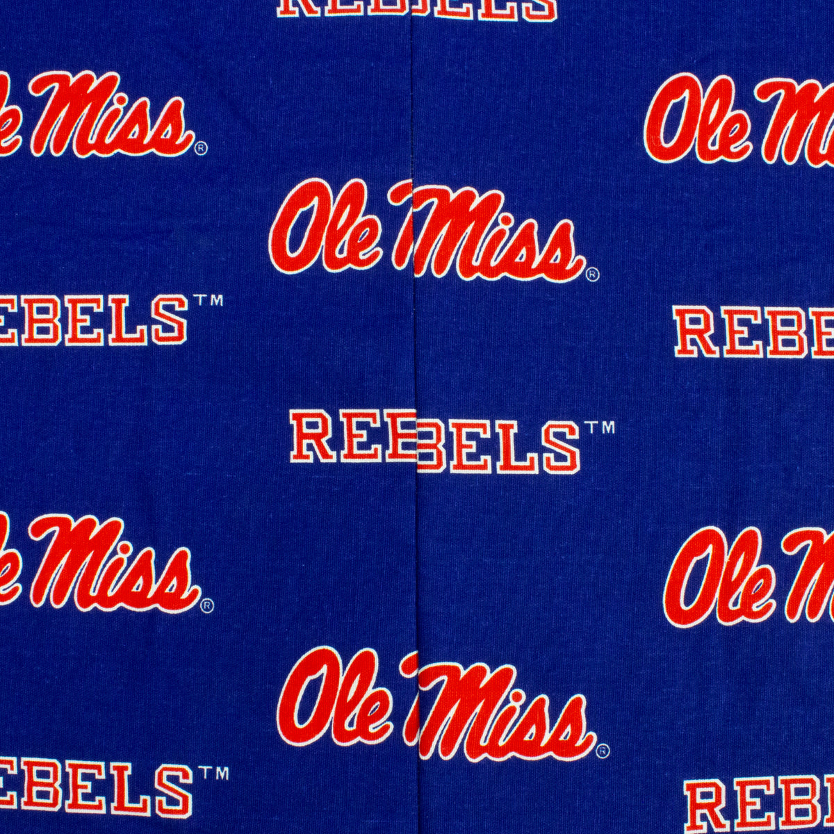 Ole Miss Rebels Fitted Table Cover / Tablecloth: 3 Sizes Available