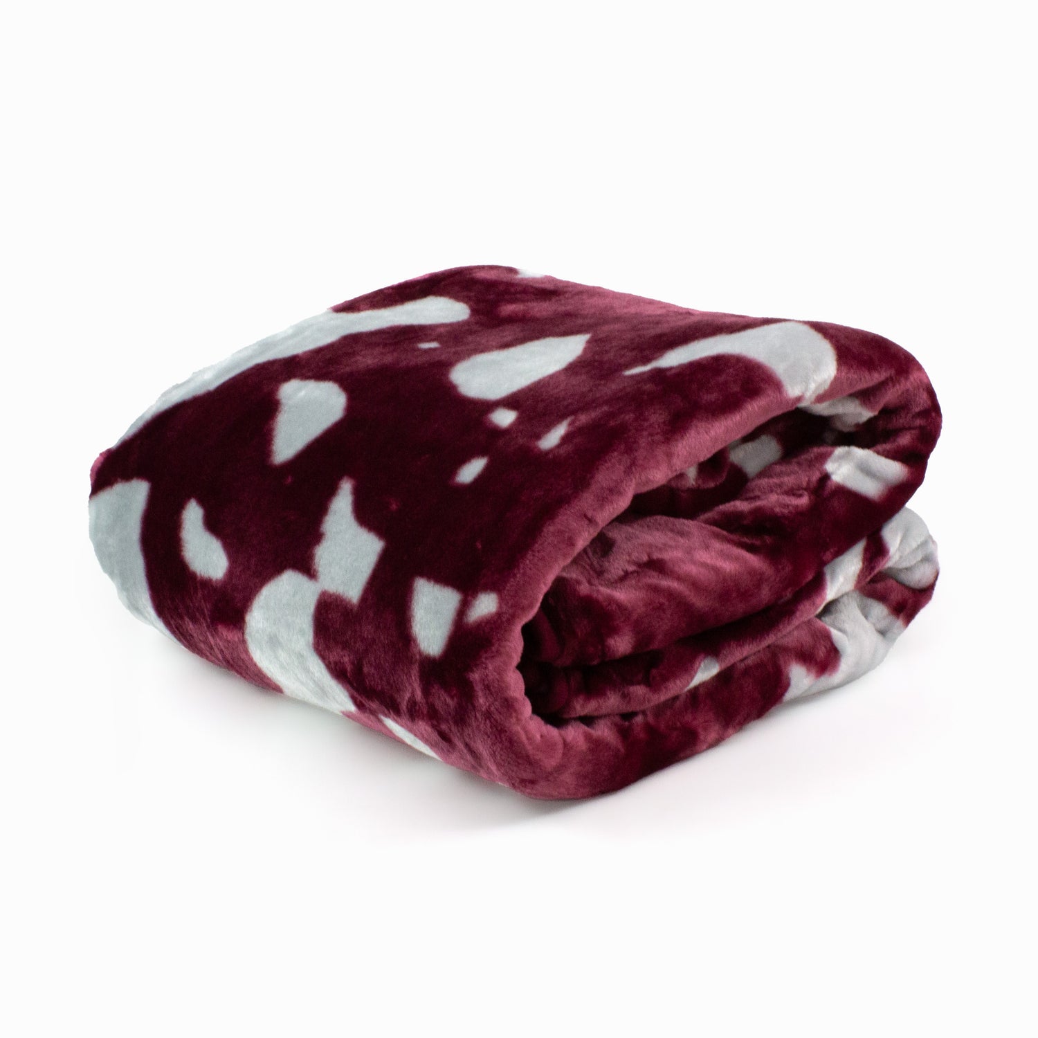 Mississippi State Bulldogs Plush Throw Blanket, Bedspread, 86" x 63"