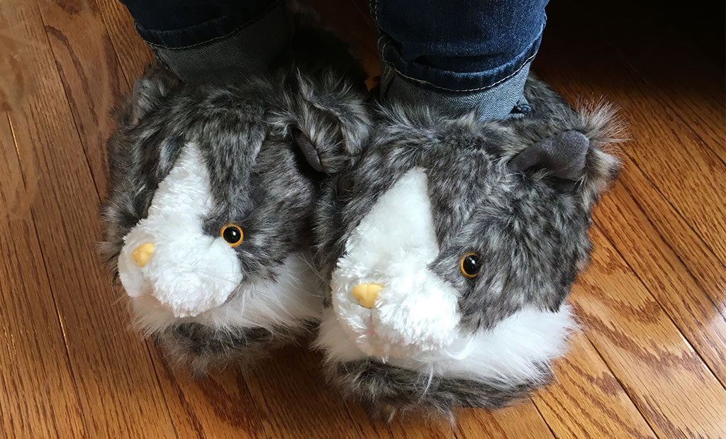 Cat Comfy Animal Slippers