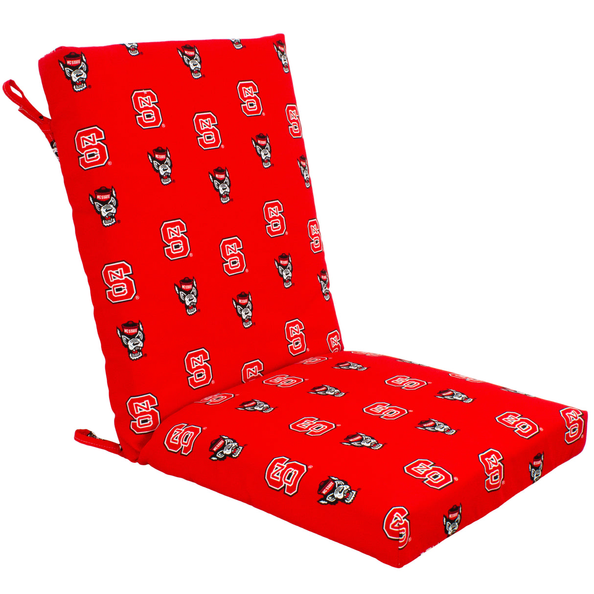 North Carolina State Wolfpack Two Piece Chair Cushion