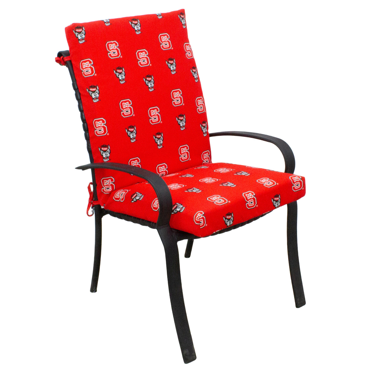 North Carolina State Wolfpack Two Piece Chair Cushion