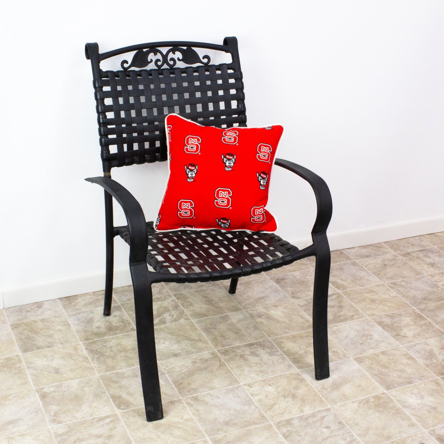 North Carolina State Wolfpack Outdoor Decorative Pillow