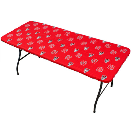North Carolina State Wolfpack Fitted Table Cover / Tablecloth:  3 Sizes Available