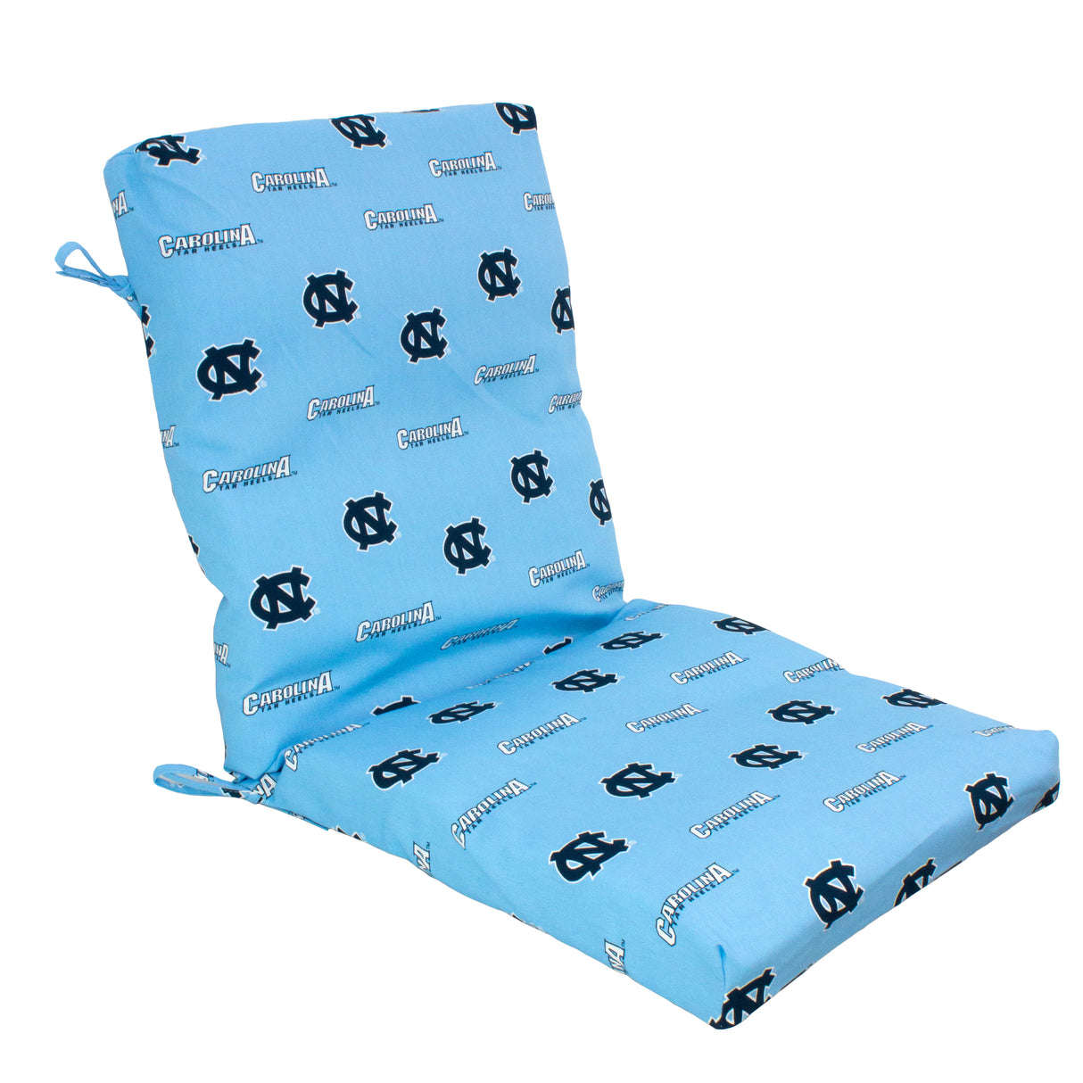 North Carolina Tar Heels Two Piece Chair Cushion