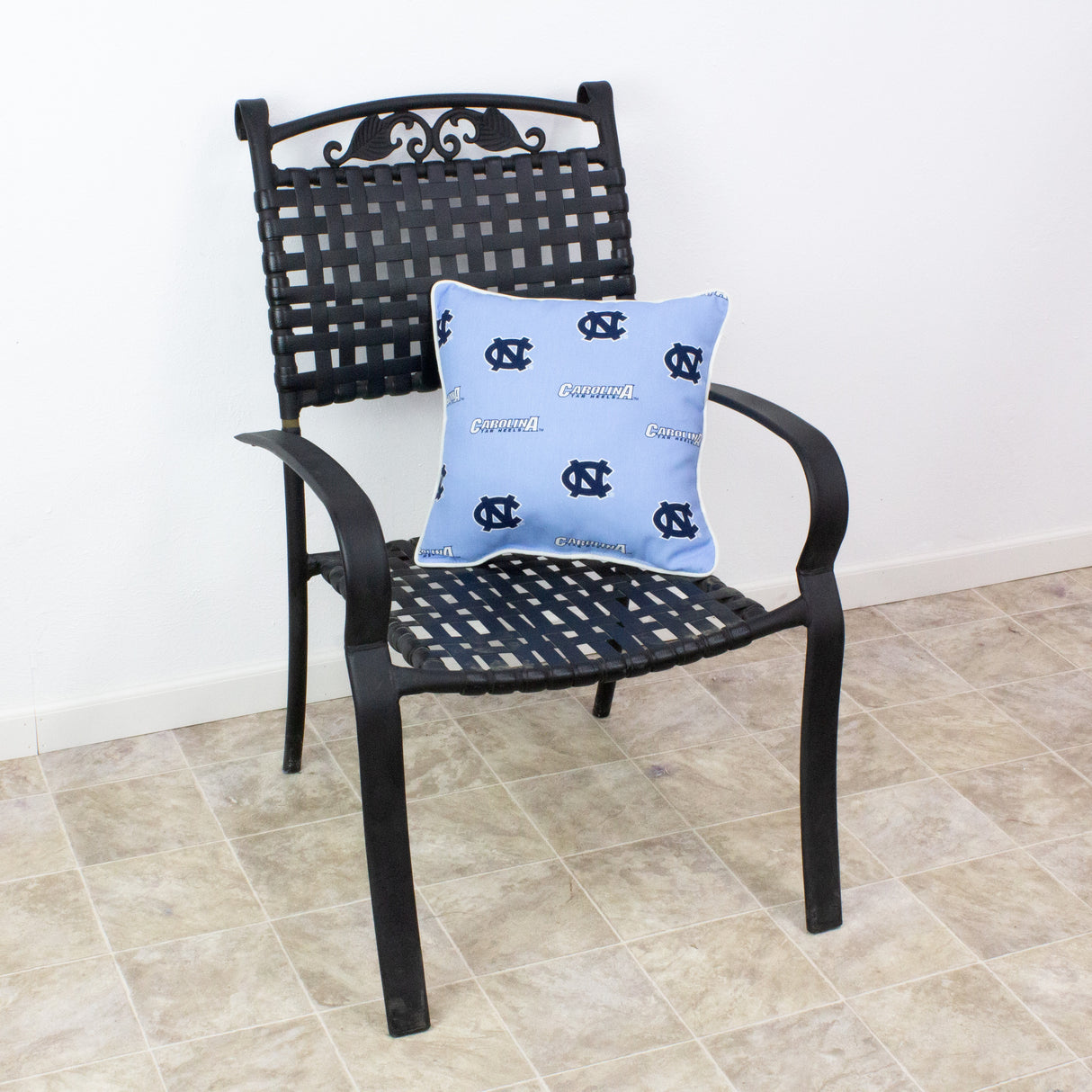 North Carolina Tar Heels Outdoor Decorative Pillow