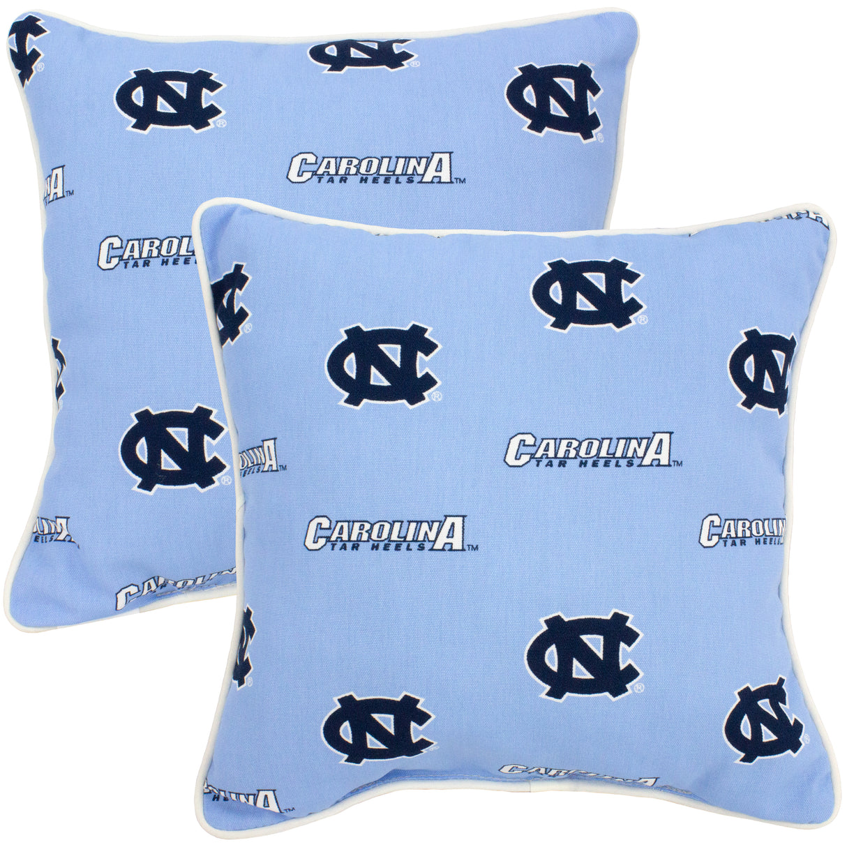 North Carolina Tar Heels Outdoor Decorative Pillow