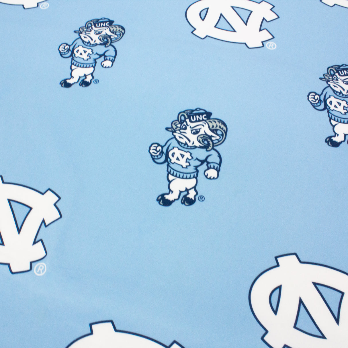 North Carolina Tar Heels Fitted Table Cover / Tablecloth:  3 Sizes Available