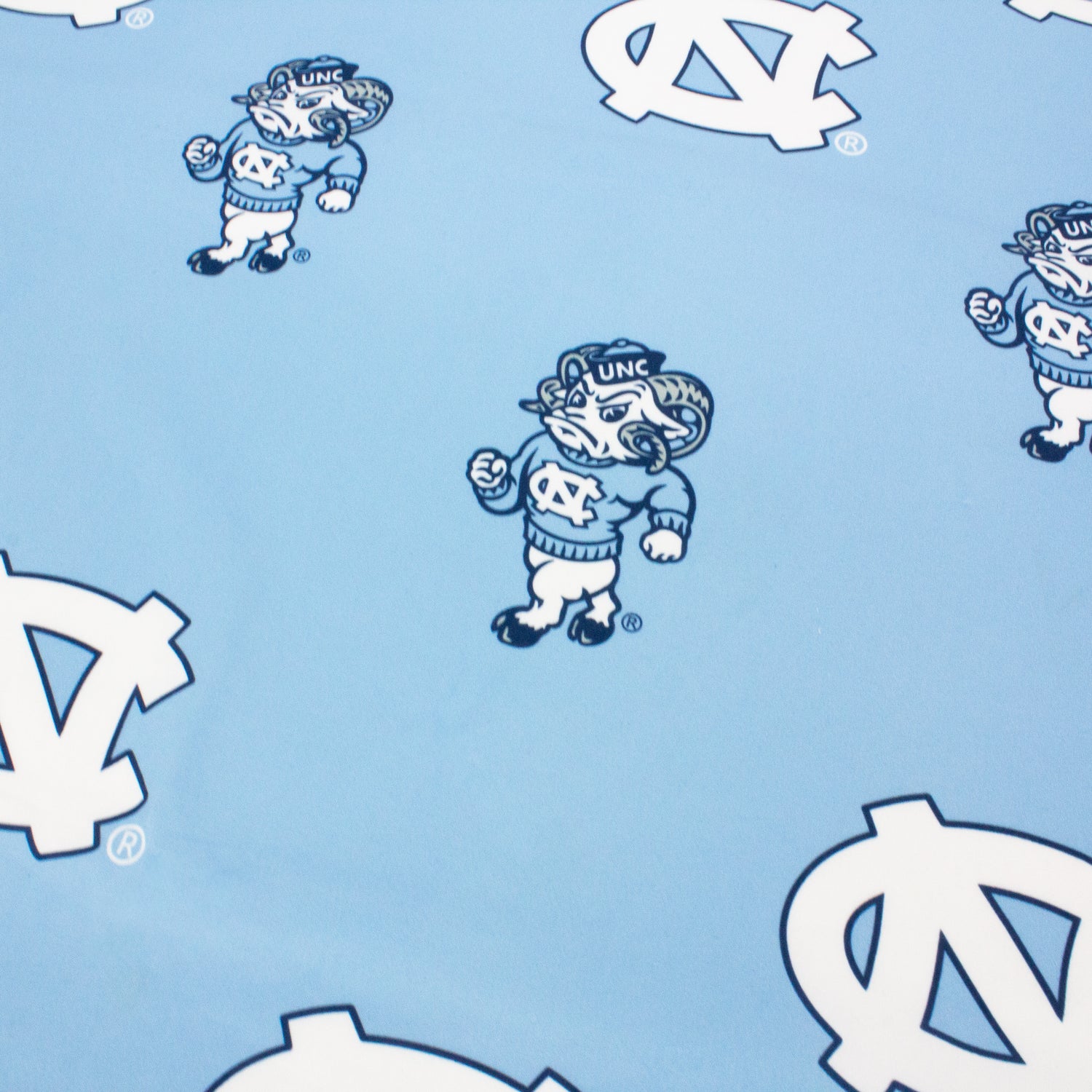 North Carolina Tar Heels Fitted Table Cover / Tablecloth:  3 Sizes Available