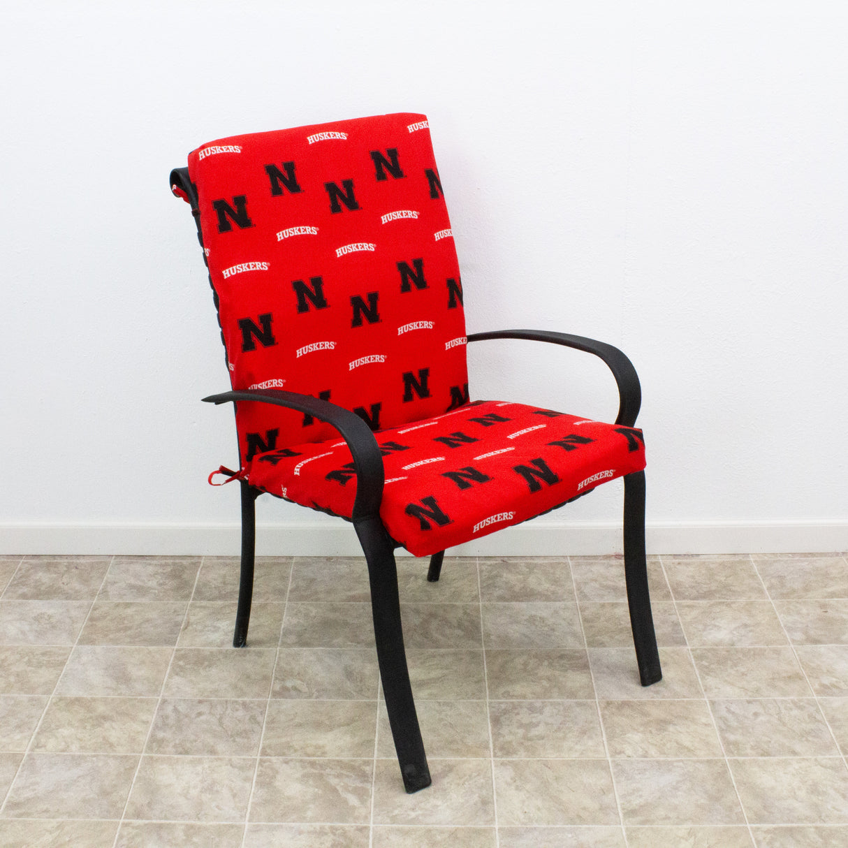 Nebraska Huskers Two Piece Chair Cushion