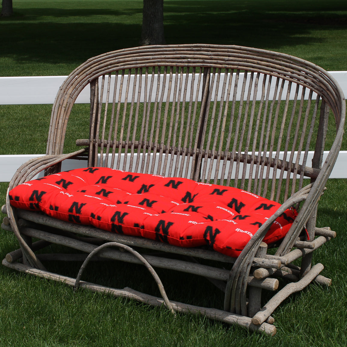 Nebraska Huskers Settee Cushion