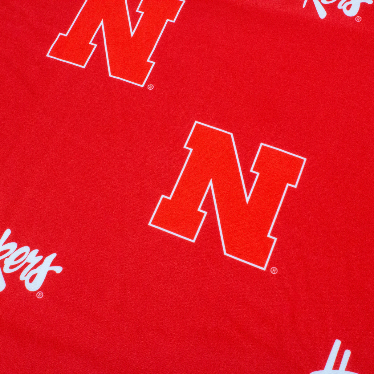 Nebraska Huskers Fitted Table Cover / Tablecloth:  3 Sizes Available