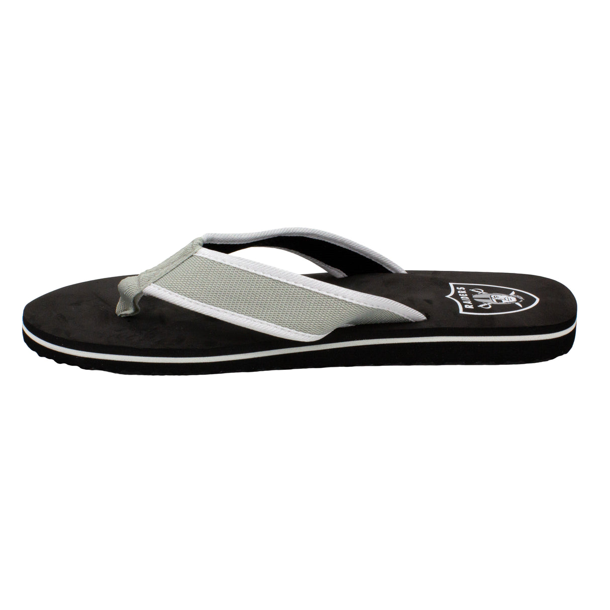 Las Vegas Raiders FOCO Contour Flip Flops Sandals