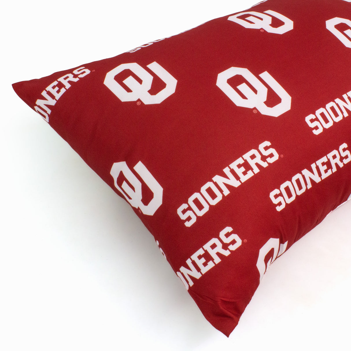 Oklahoma Sooners Body Pillow Pillowcase