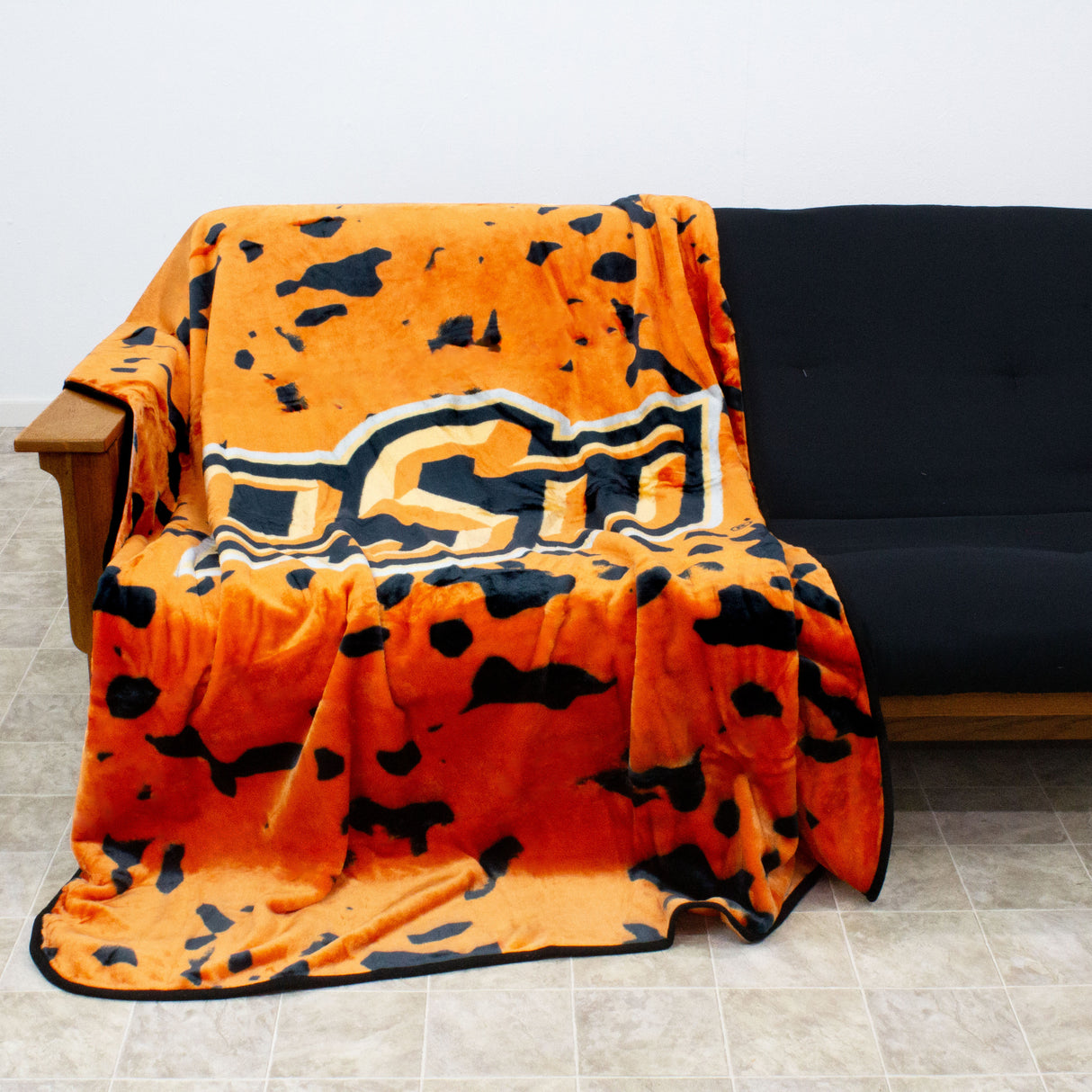 Oklahoma State Cowboys Huge Soft Plush Throw Blanket, 86" x 63"