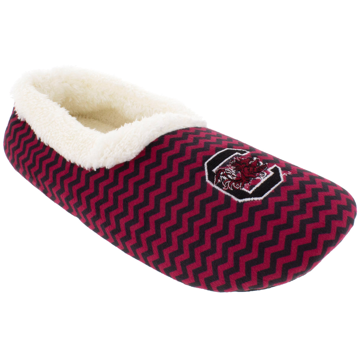 South Carolina Gamecocks Chevron Slip On Slippers