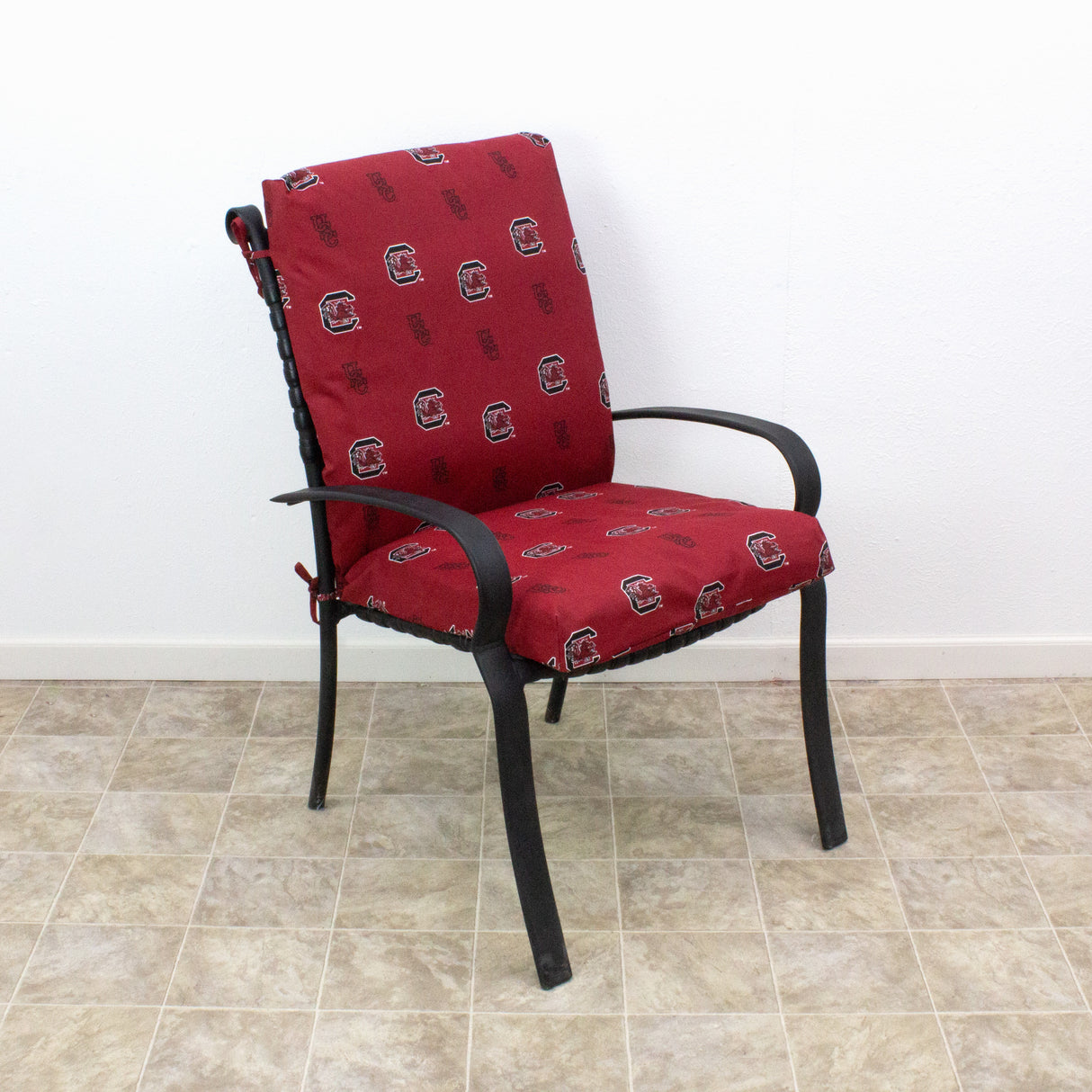 South Carolina Gamecocks Two Piece Chair Cushion