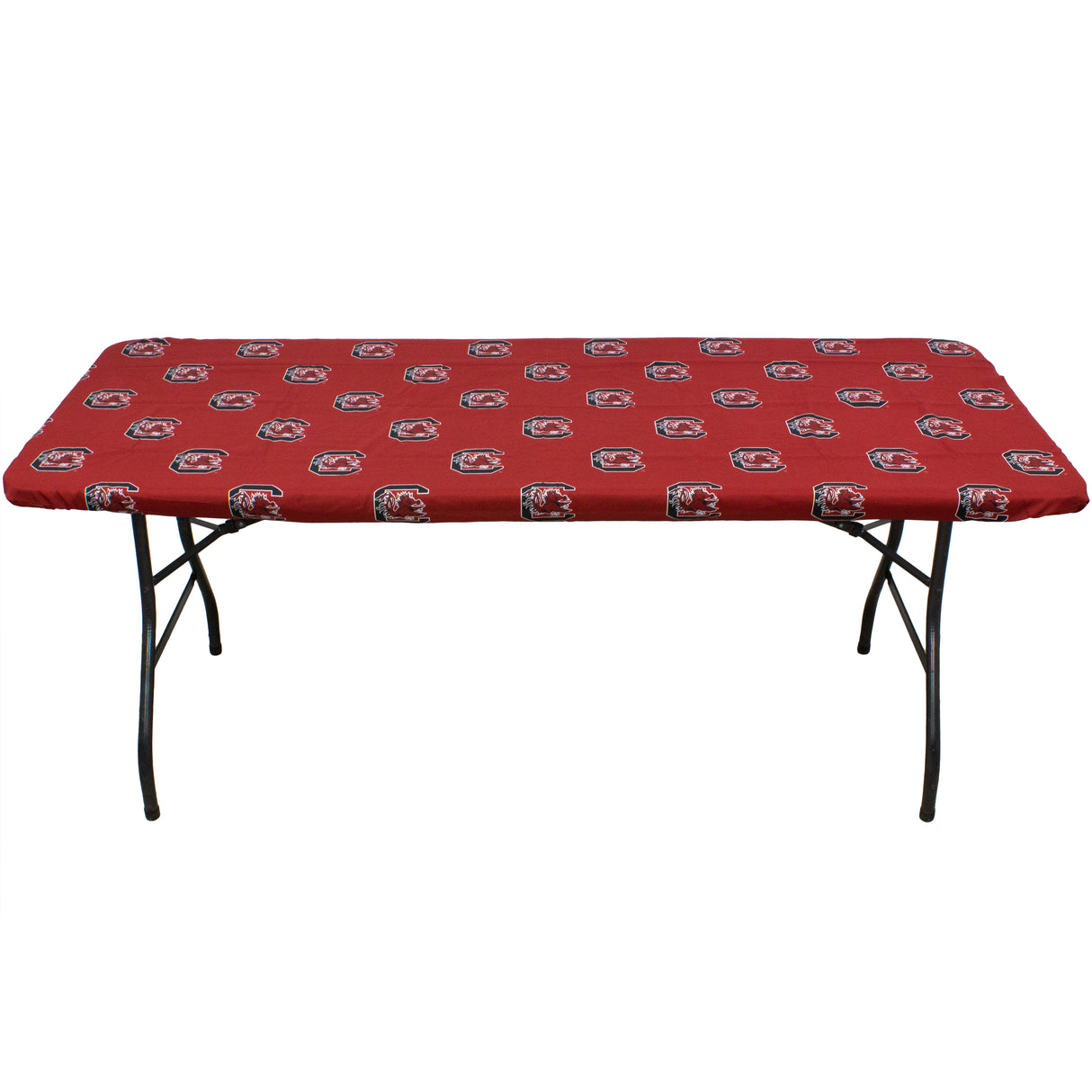 South Carolina Gamecocks Fitted Table Cover / Tablecloth:  3 Sizes Available