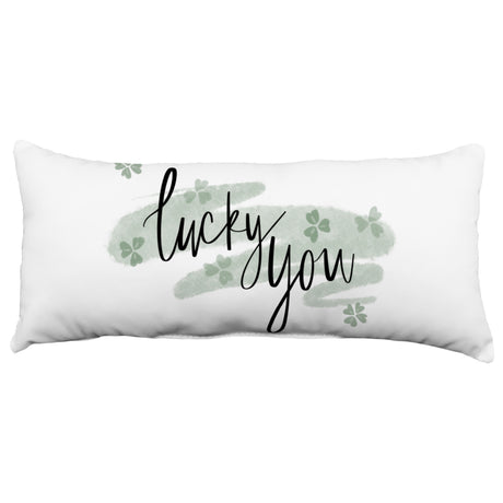 Lucky You Decorative Pillow, 2 Sizes, Made in the USA