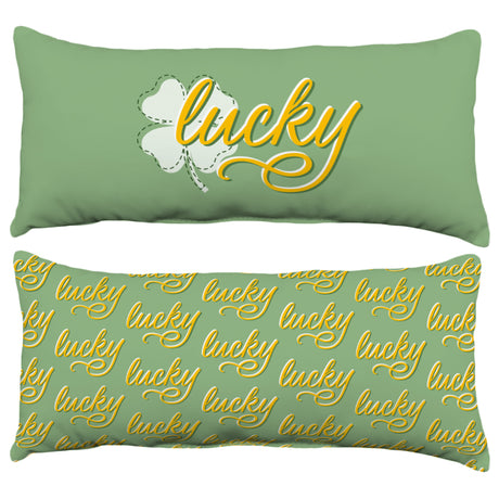 Lucky Decorative Pillow, 2 Sizes, Made in the USA