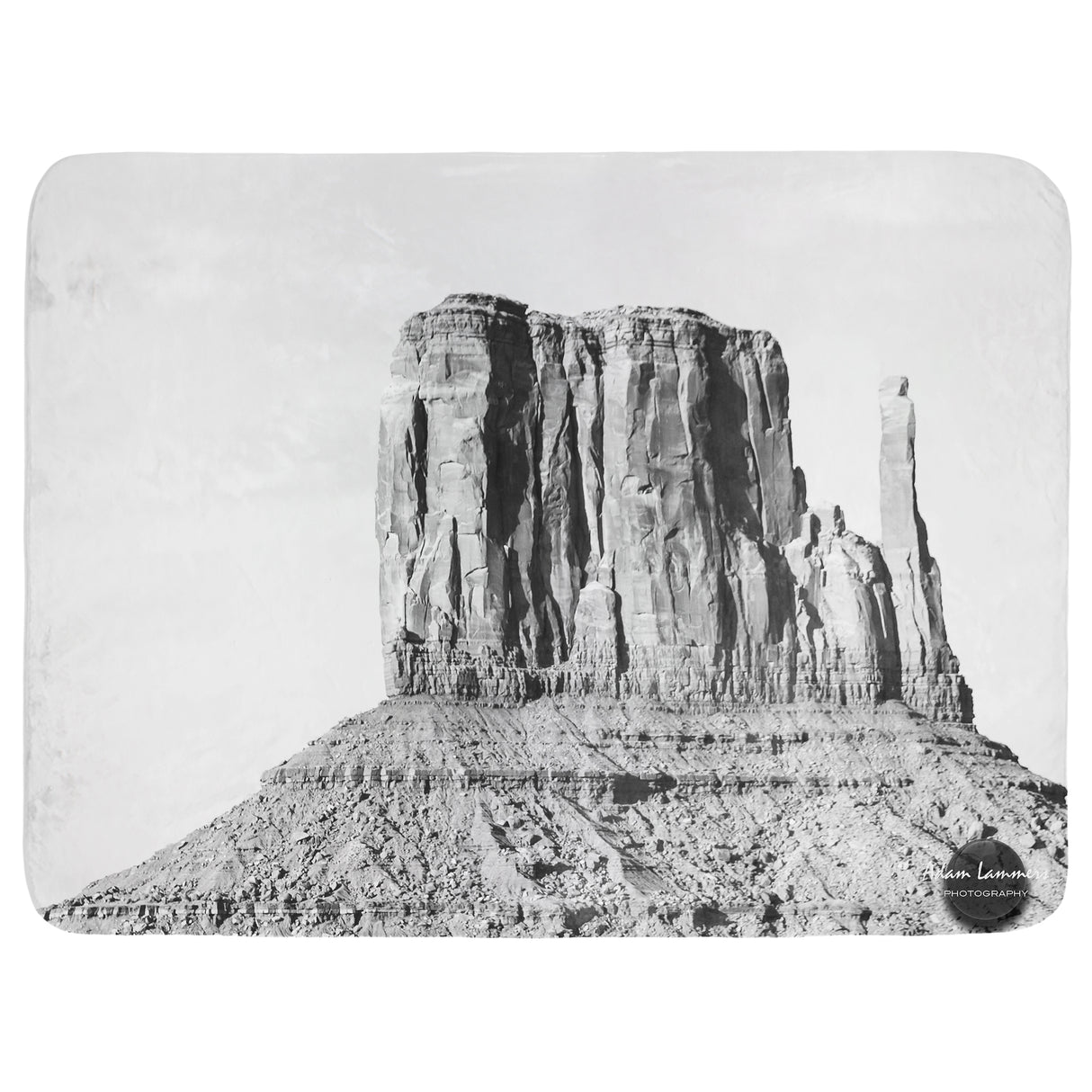 Monument Valley Throw Blanket
