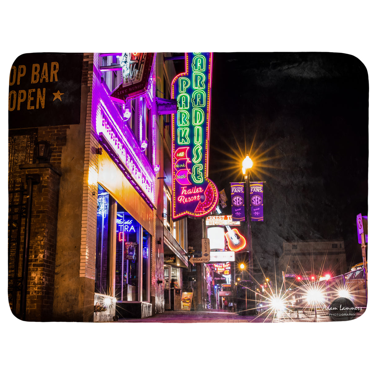 Nashville, Tennessee Throw Blanket