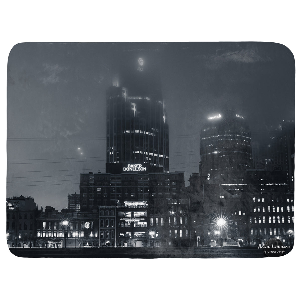 Nashville, Tennessee Throw Blanket