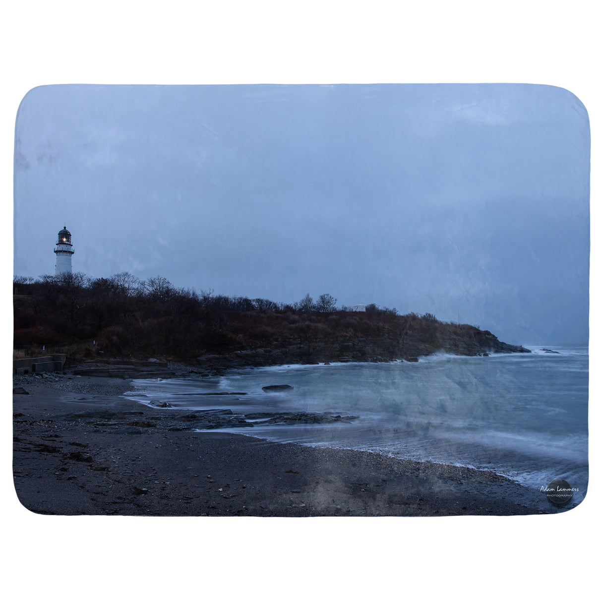 Lighthouse Throw Blanket