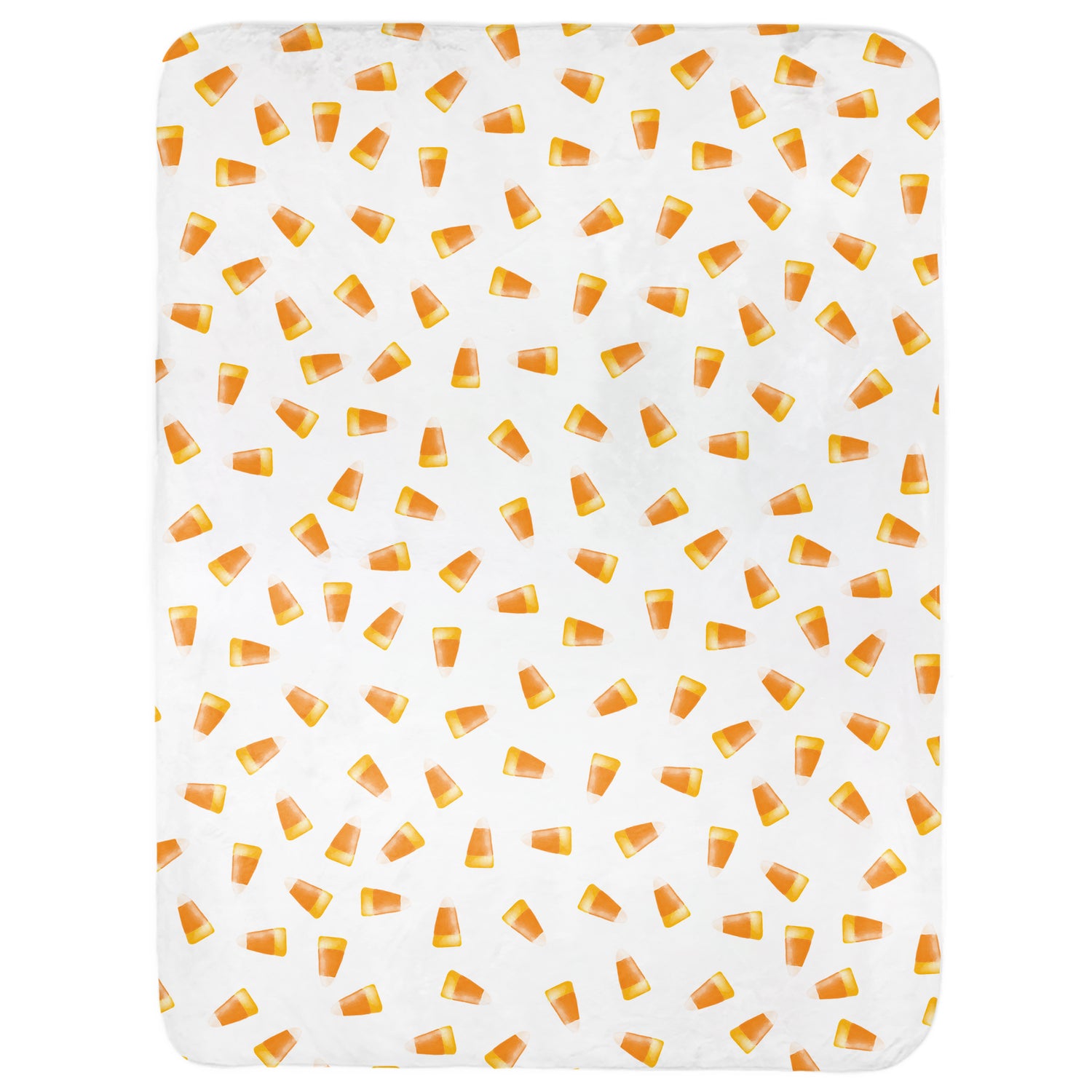 Candy Corn Throw Blanket