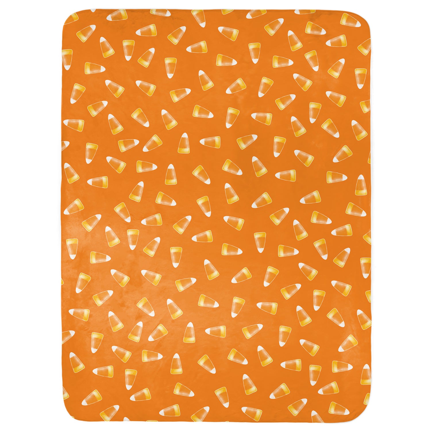 Candy Corn Throw Blanket