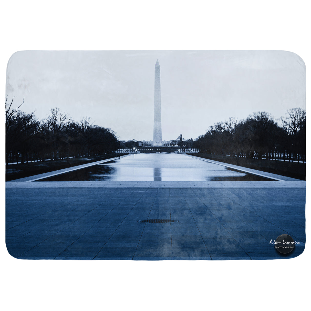 Washington Monument Throw Blanket