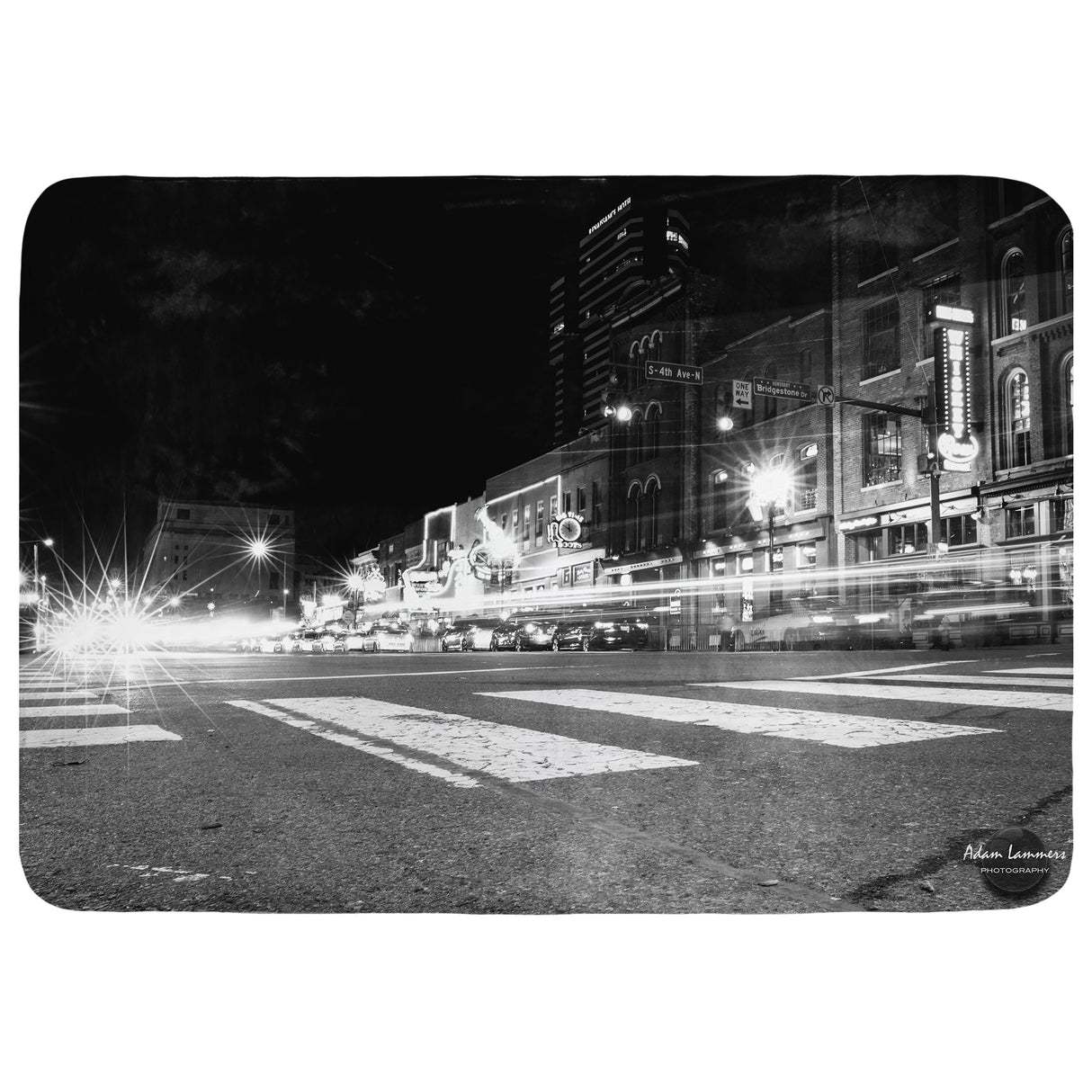 Nashville, Tennessee Throw Blanket