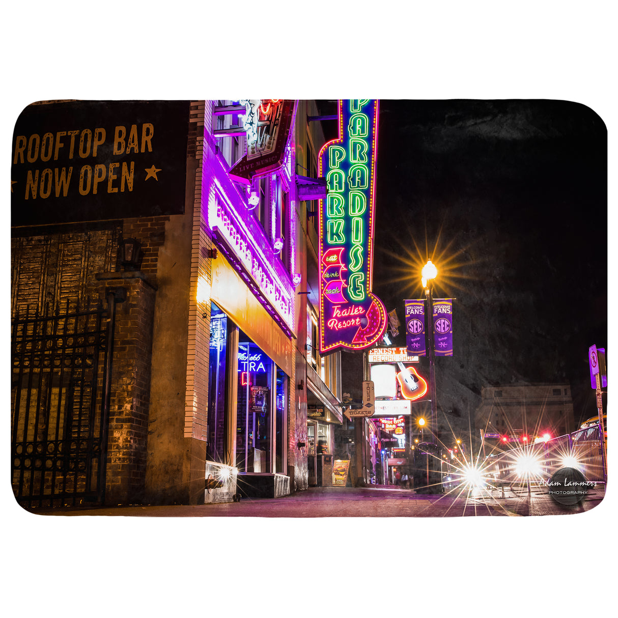 Nashville, Tennessee Throw Blanket