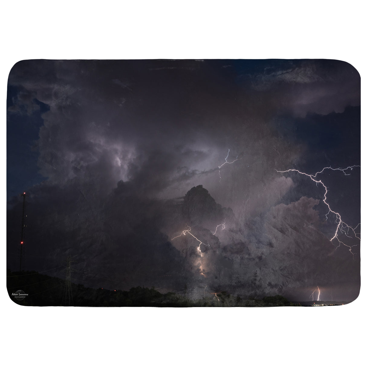 Lightning Throw Blanket