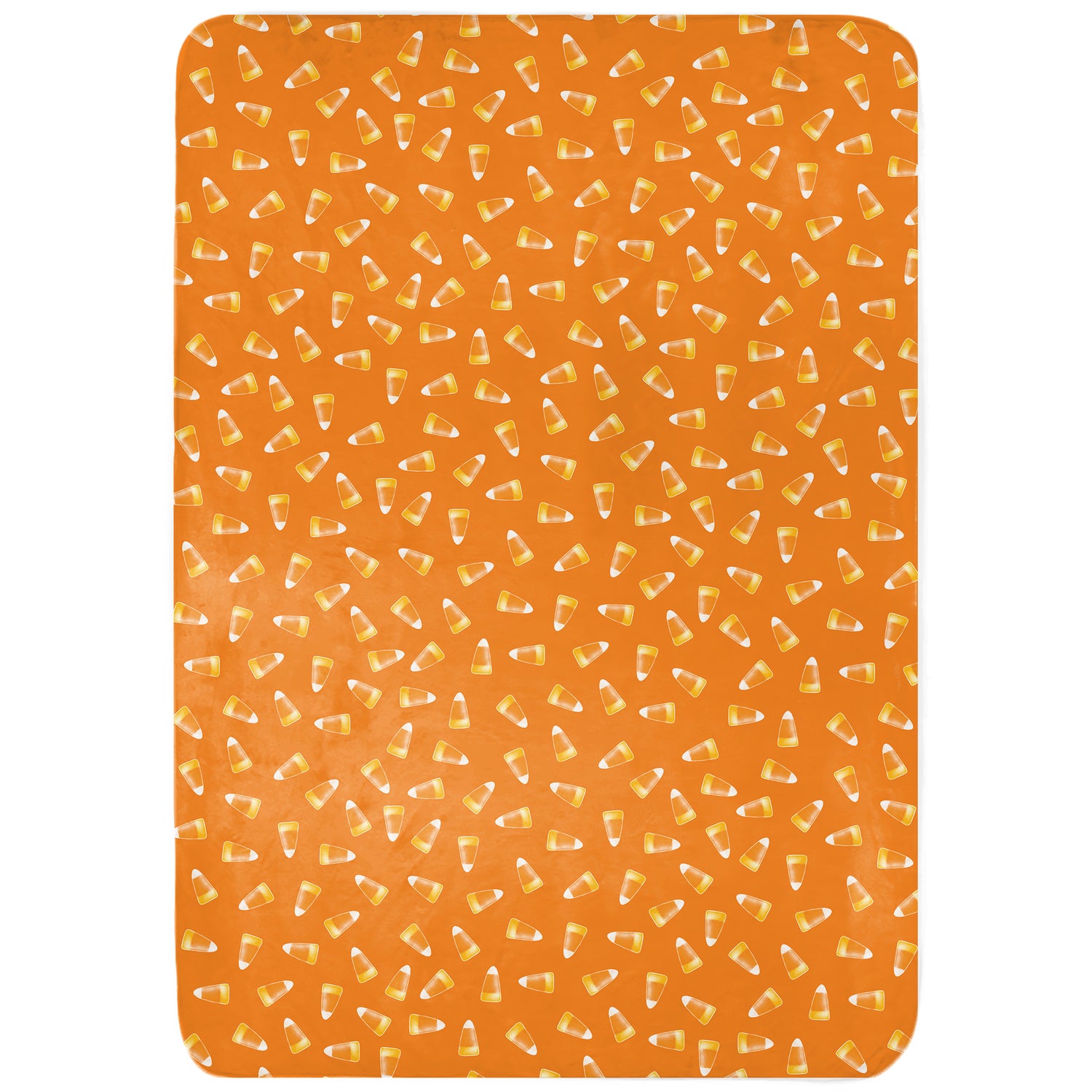 Candy Corn Throw Blanket