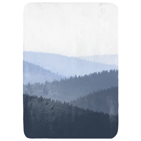 Distant Hills Throw Blanket