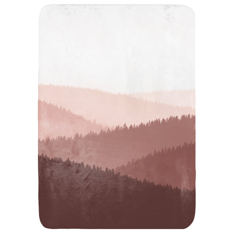 Distant Hills Throw Blanket