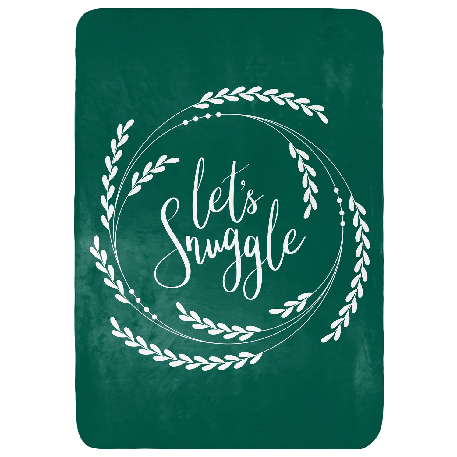 Let's Snuggle Throw Blanket