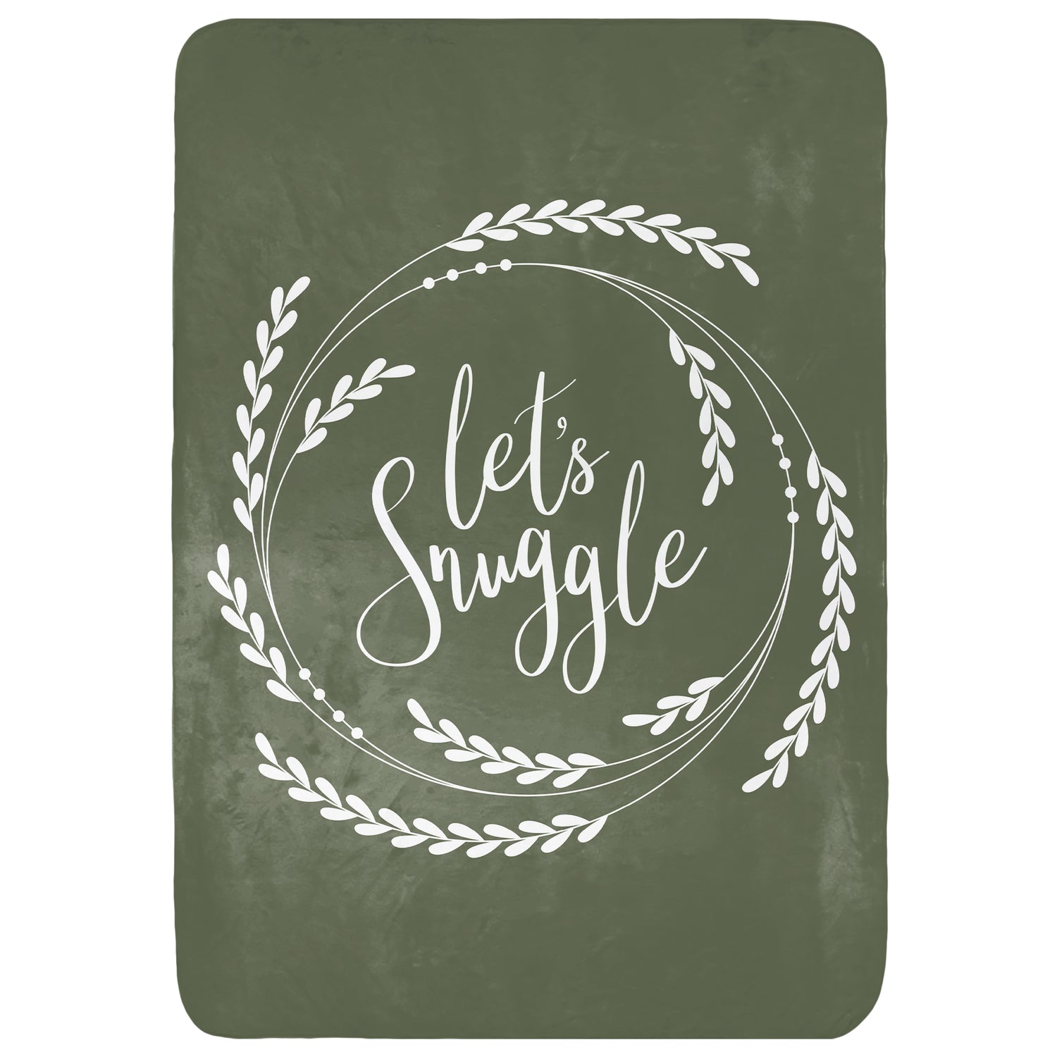 Let's Snuggle Throw Blanket