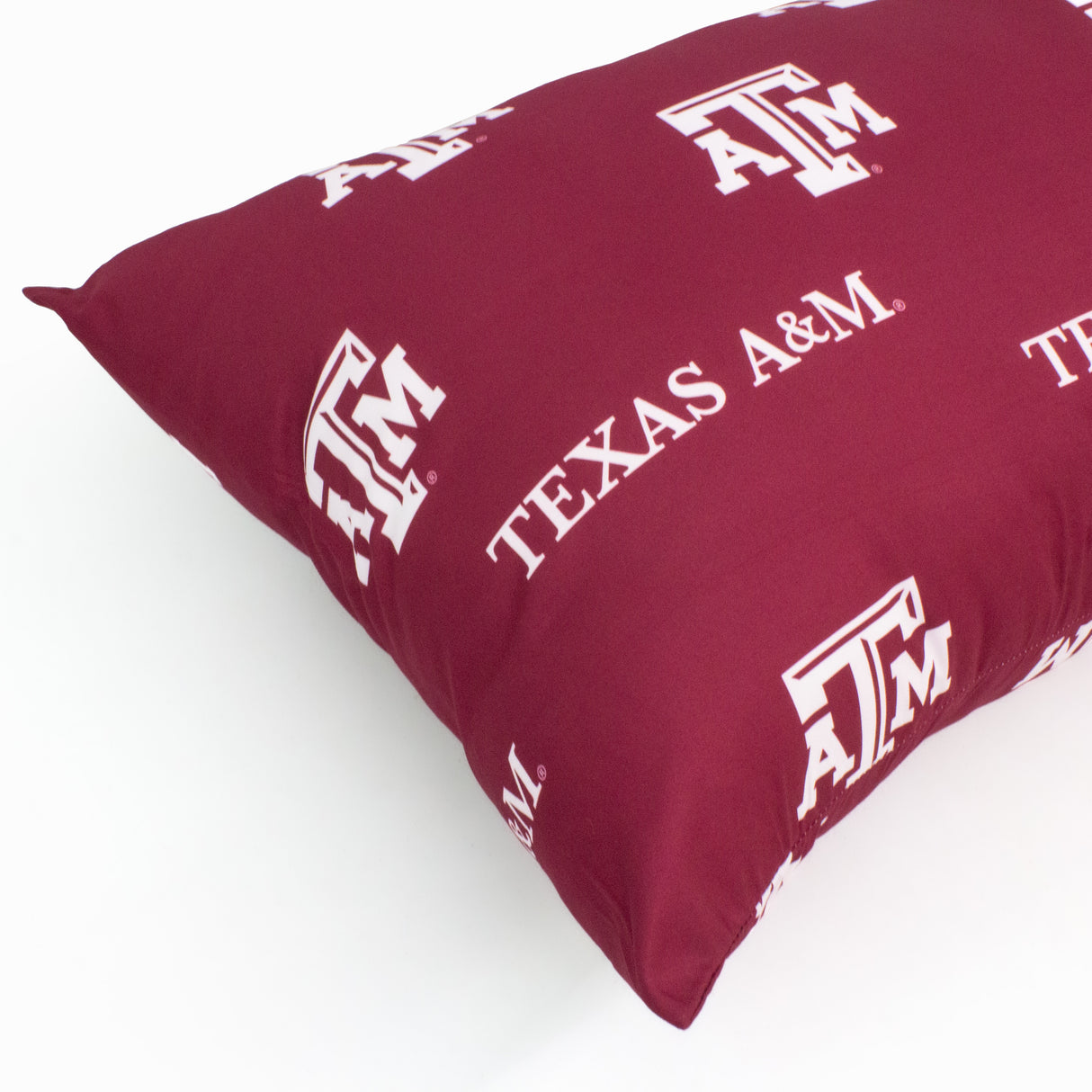 Texas A&M Aggies Body Pillow Pillowcase
